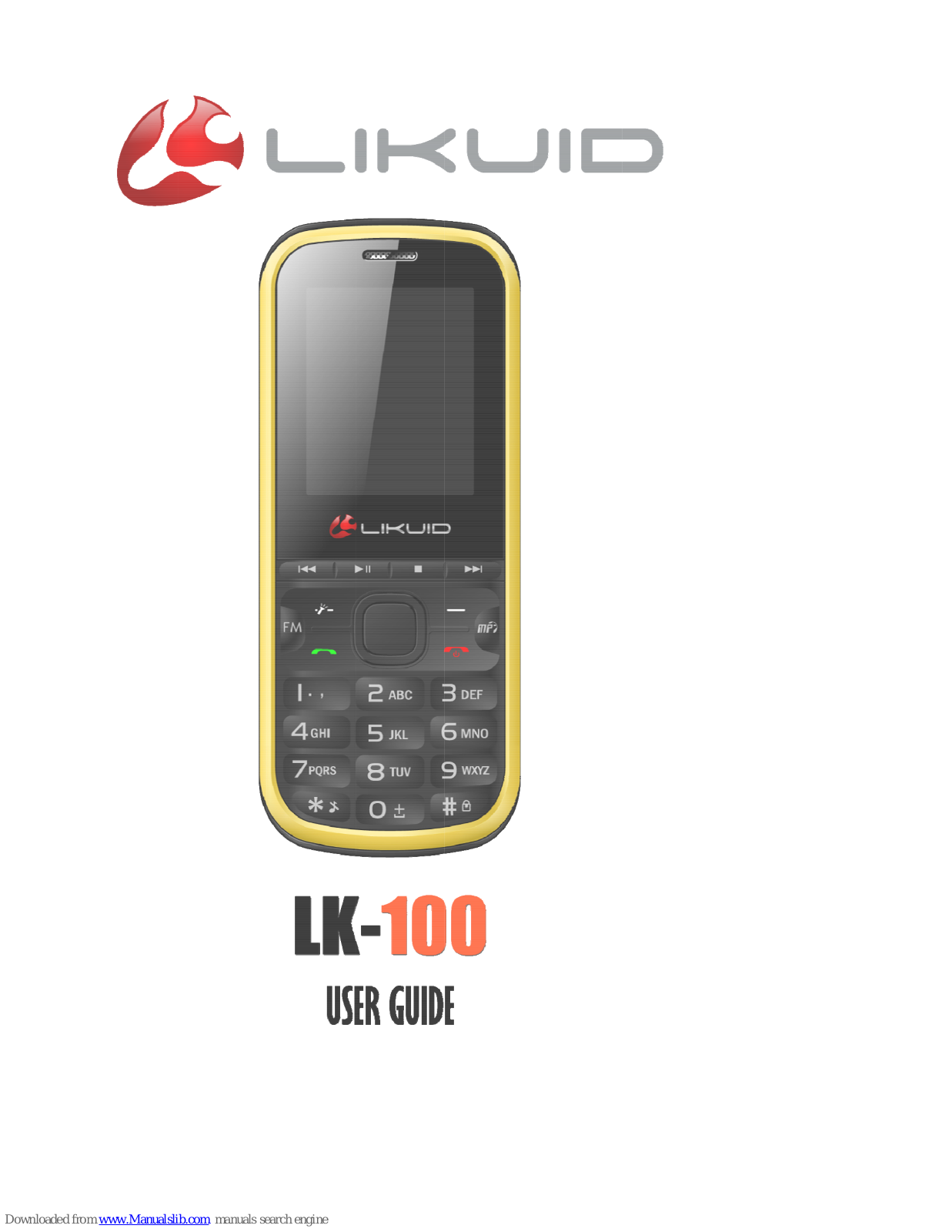 LIKUID LK-100 User Manual