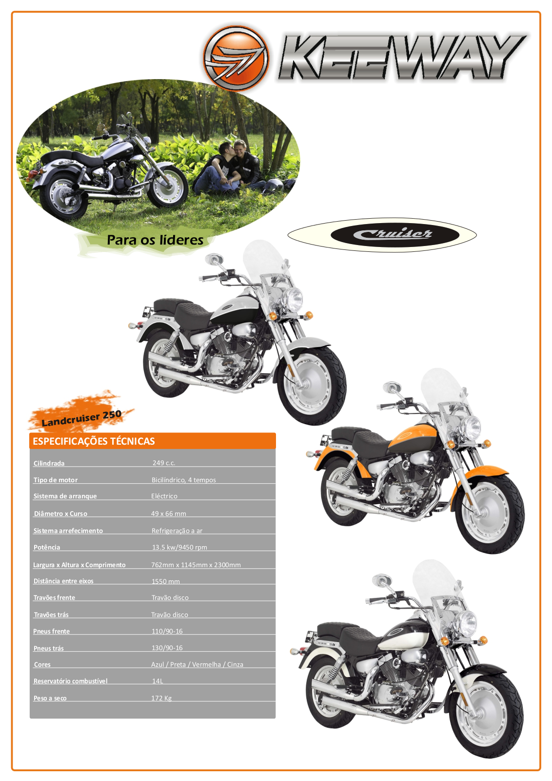 Keeway LANDCRUISER 250 Brochure