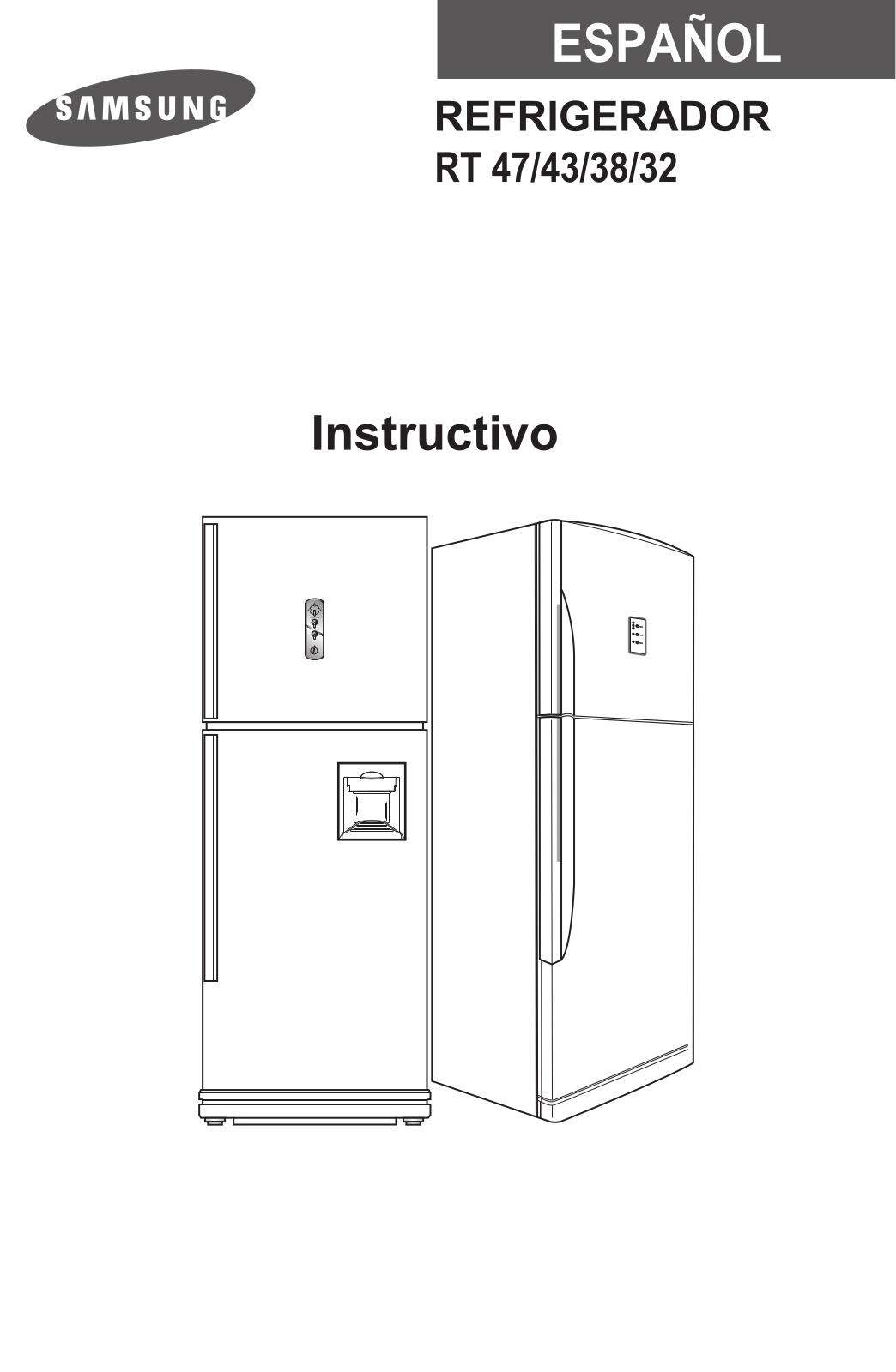 Samsung RT43MASW, RT43MASS, RT38MBSW User Manual