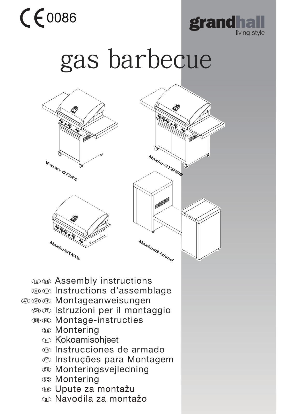 Grandhall Maxim-GT3RS, Maxim-GT4RSB, Maxim-GT4RB, Maxim4B_island Service Manual