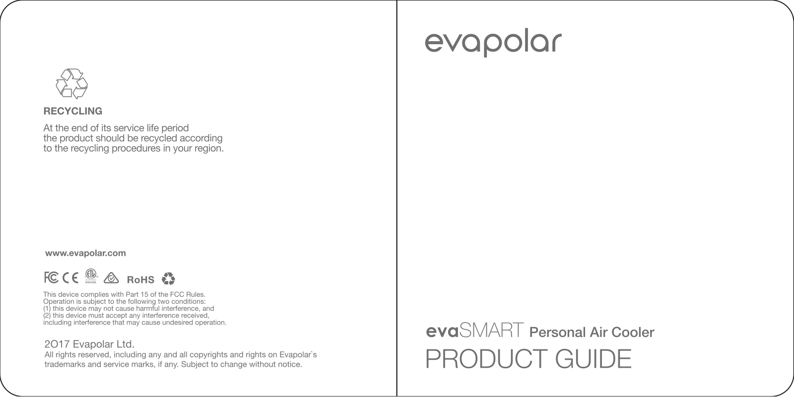 evaPolar evaSMART User Manual - ManualMachine.com