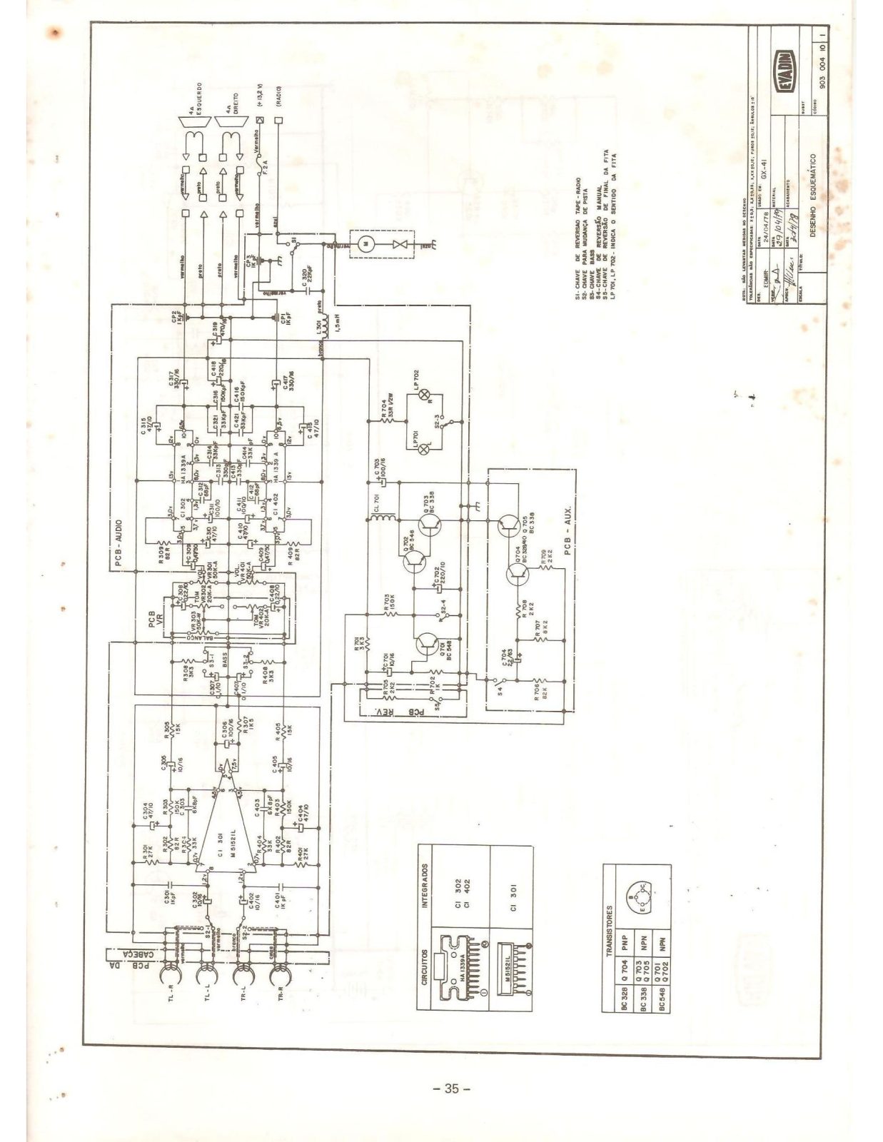 Aiko GX41 Schematic