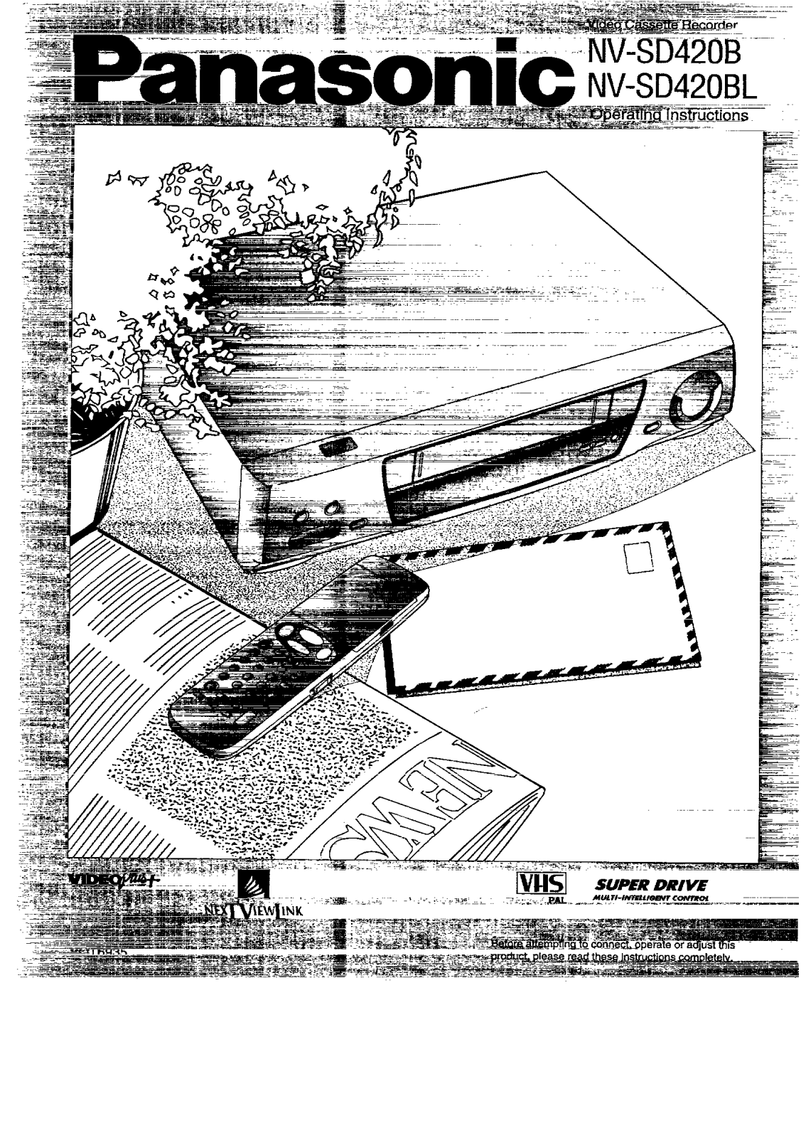 Panasonic NV-SD420B, NV-SD420BL User Manual