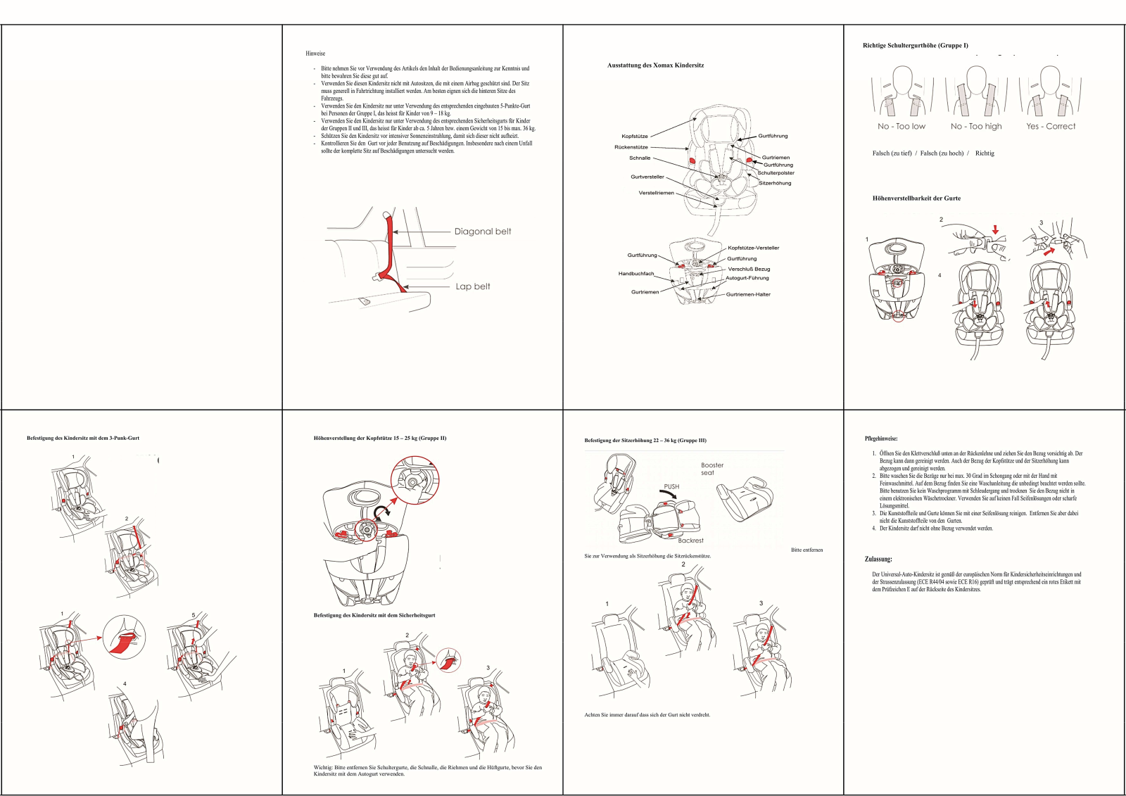 XOMAX XM-001 User Manual