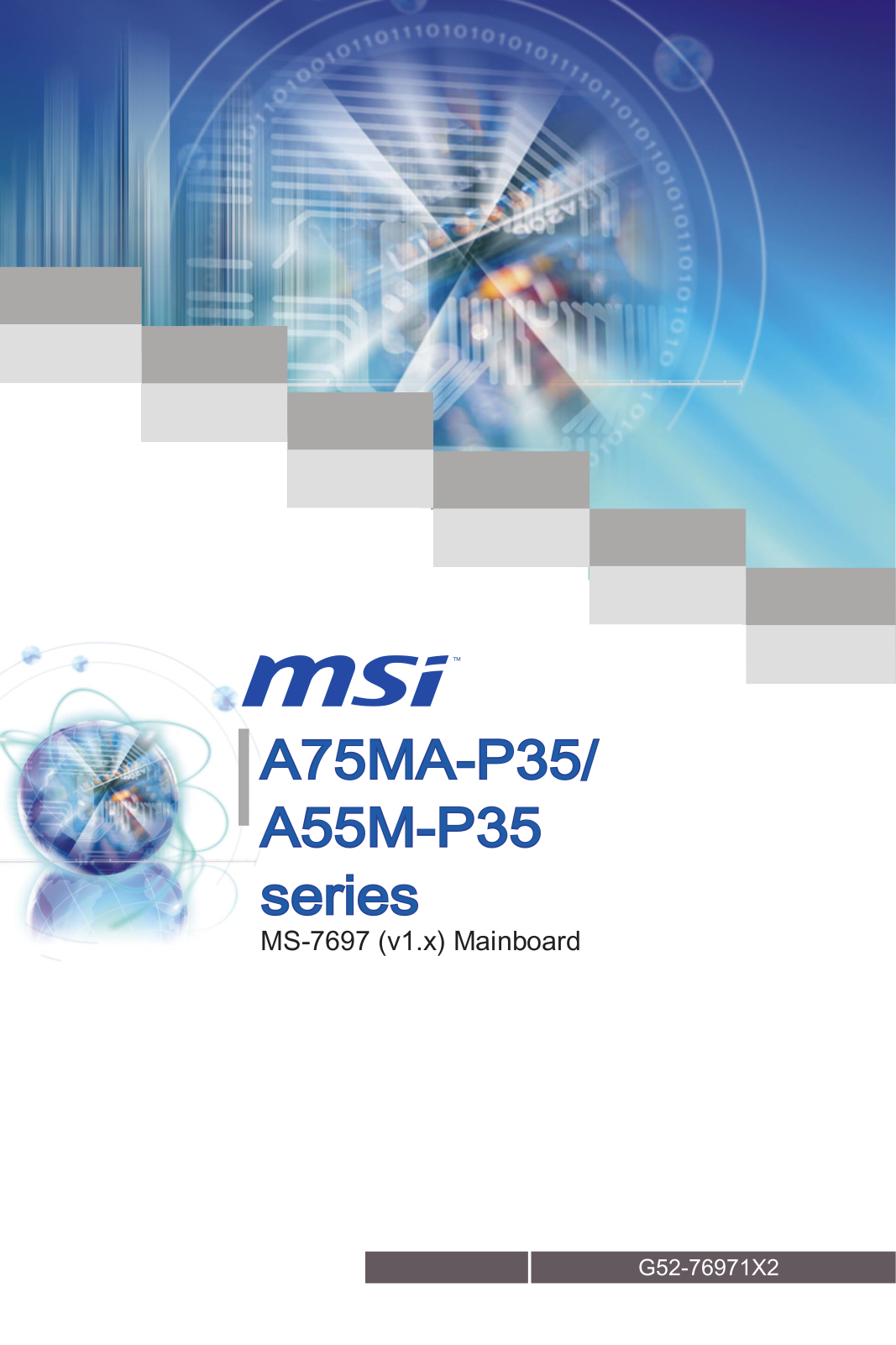 MSI A75MA-P35 User Manual