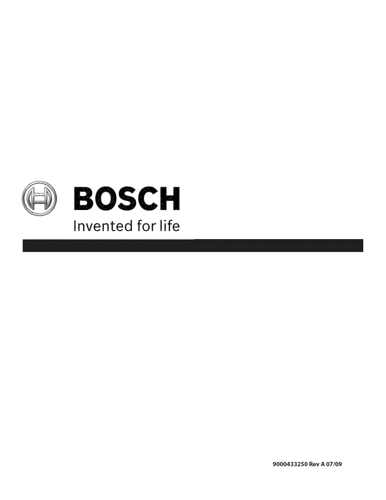 Bosch SHX43P16UC/53, SHX45P02UC/53, SHX45P05UC/53, SHE43P02UC/56, SHE43P05UC/56 Owner’s Manual