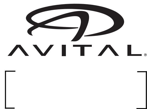 Avital Avistart 4100 Owner's Manual