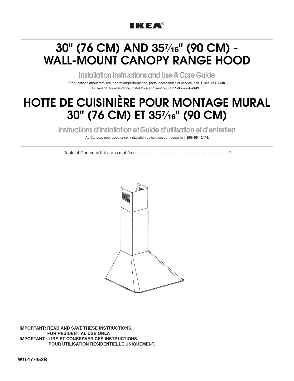 Ikea IHW6302VM0, IHW6302WM0, IHW6362VM0, IHW6362WM0 Installation Guide - ManualMachine.com
