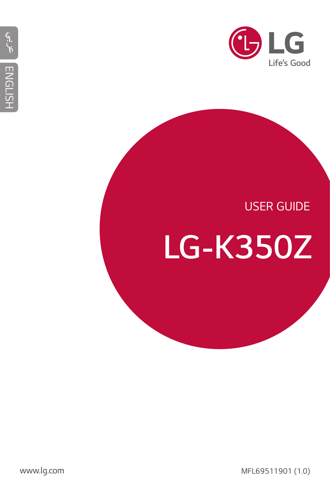 LG LGK350Z Owner’s Manual