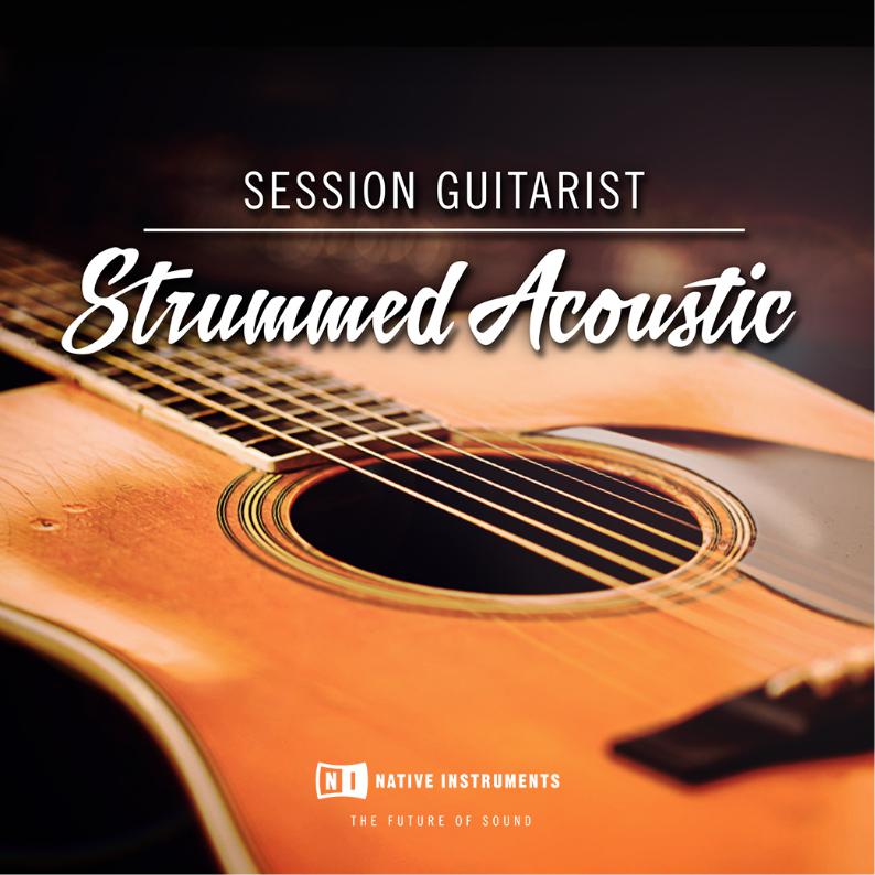 Native Instruments Session Guitarist Strummed Acoustic Operation Manual