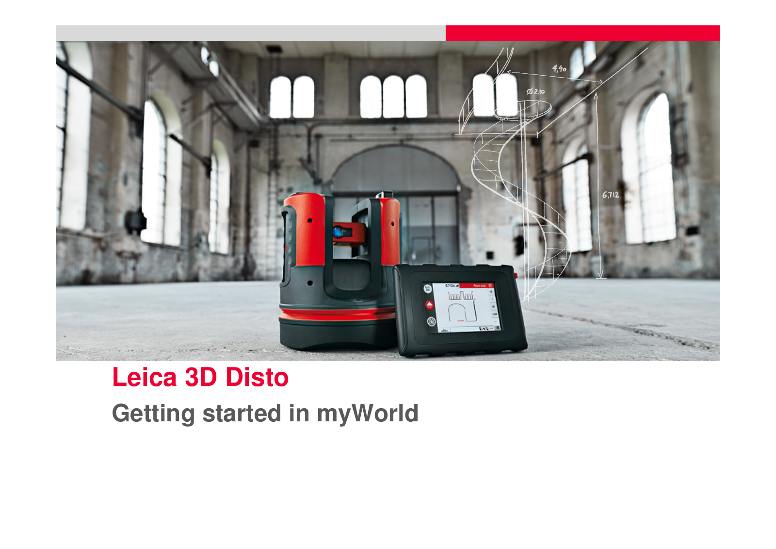 Leica Geosystems 3D Disto Getting Started