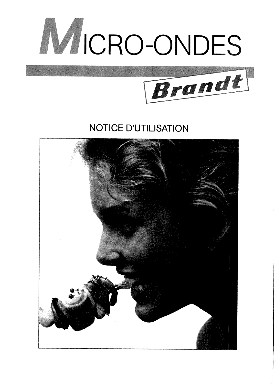 BRANDT MCG32B User Manual