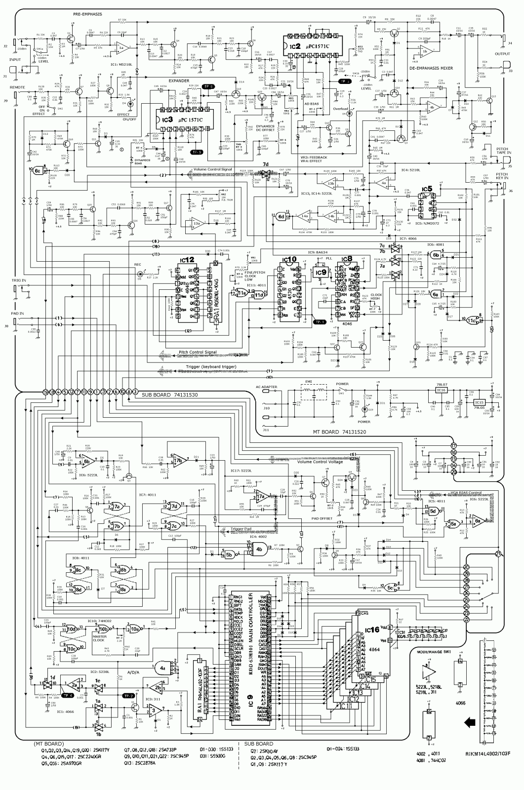 Boss rsd10 schematic