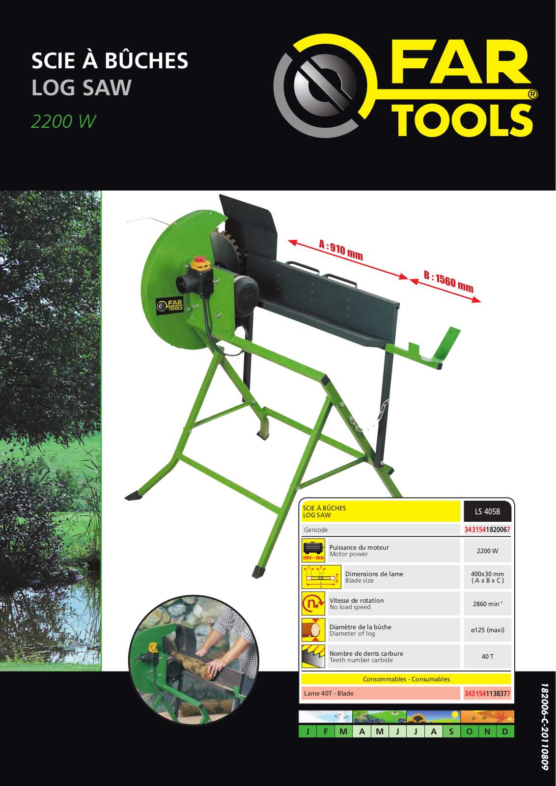 FARTOOLS LS405B User Manual