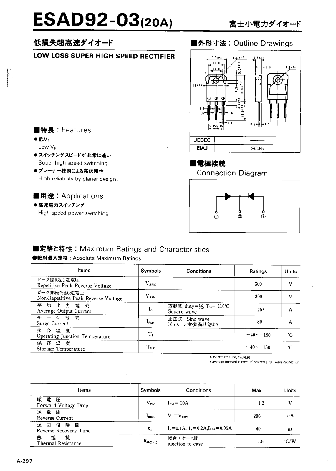 Datasheet ESAD92-03 Datasheet (CALLM) - ManualMachine.com