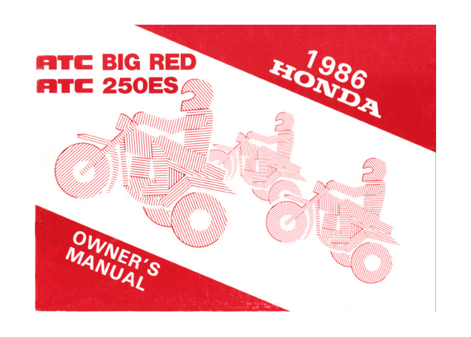 Honda ATC250ES 1986 Owner's Manual