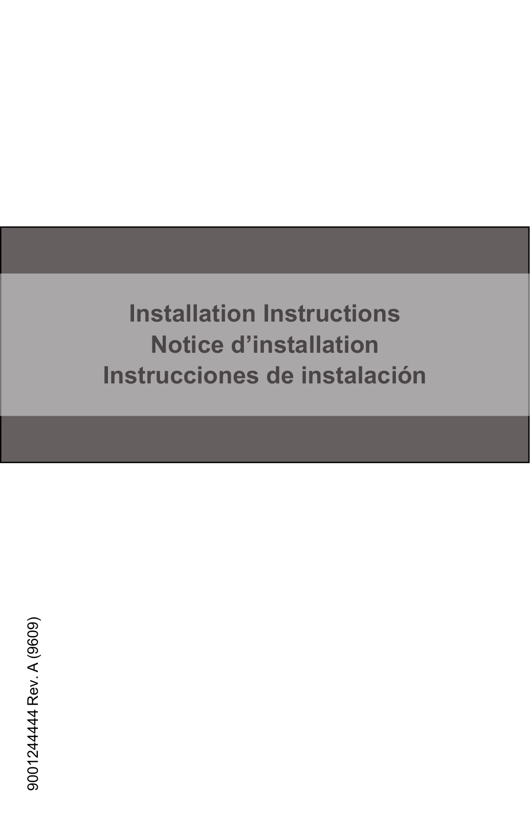 Bosch SHXM98W75N/01, SHX89PW55N/01, SHPM98W75N/01, SHE89PW55N/01 Installation Guide