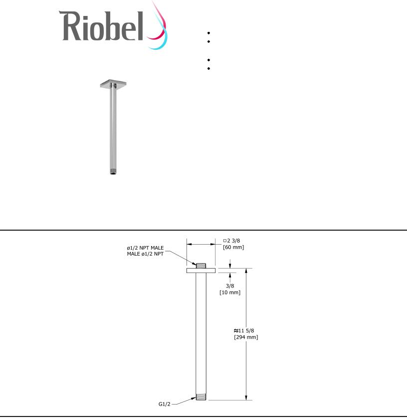 Riobel 517BG Specifications