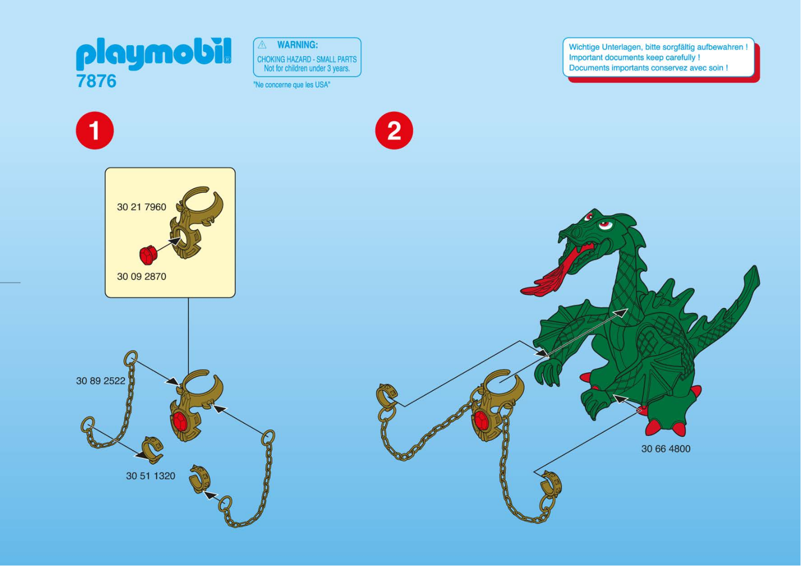 Playmobil 7876 Instructions