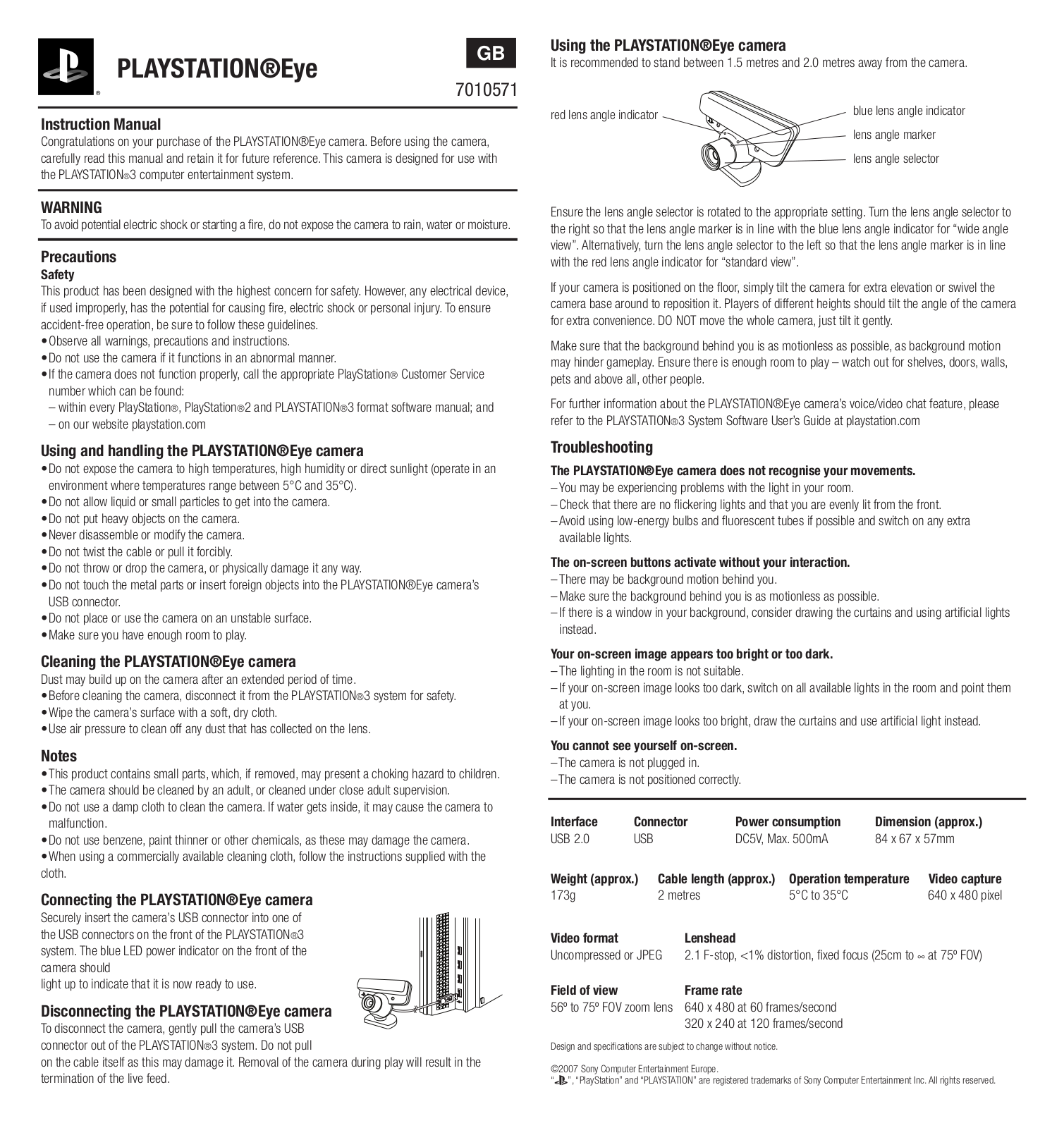 Sony 99028 User Manual