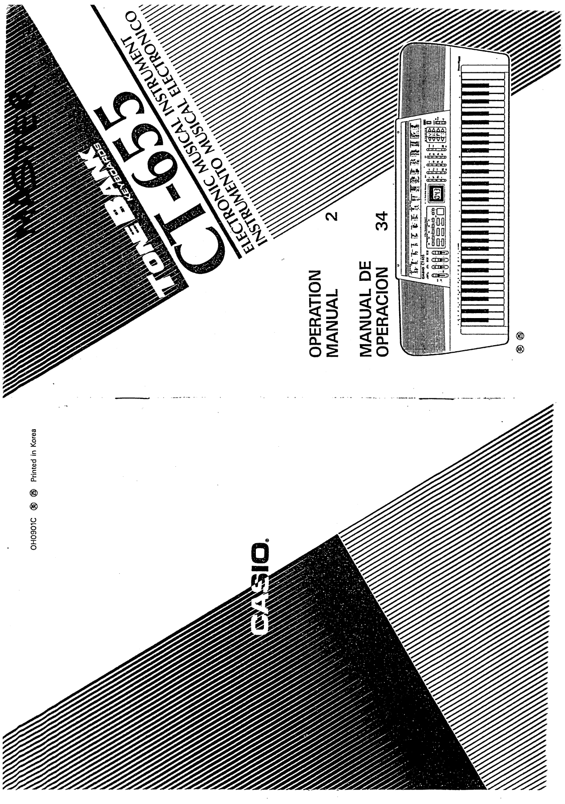 Casio CT-655 User Manual