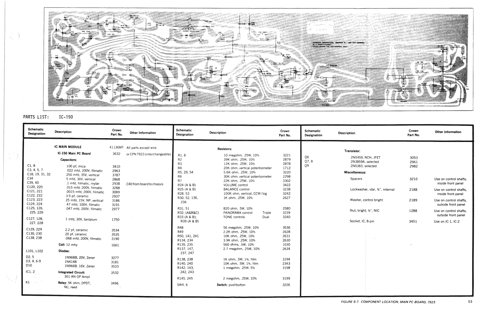 Crown Audio IC-150 User Manual