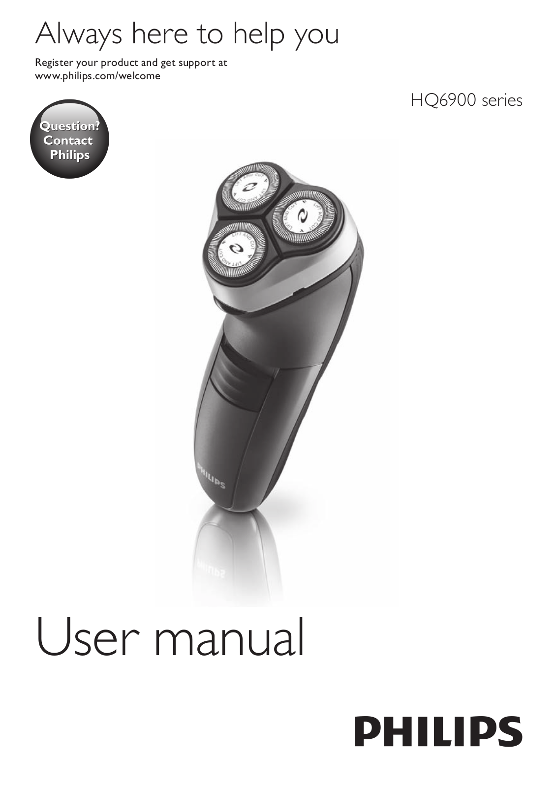 Philips HQ6946 User Manual