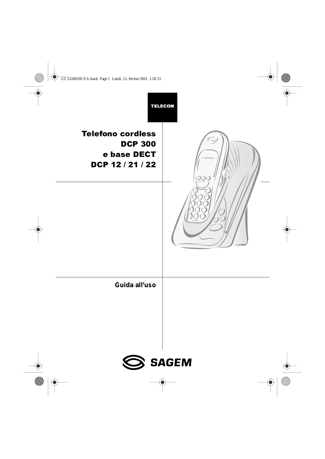 Sagem DCP 22, DCP 21, DCP 12 User Manual