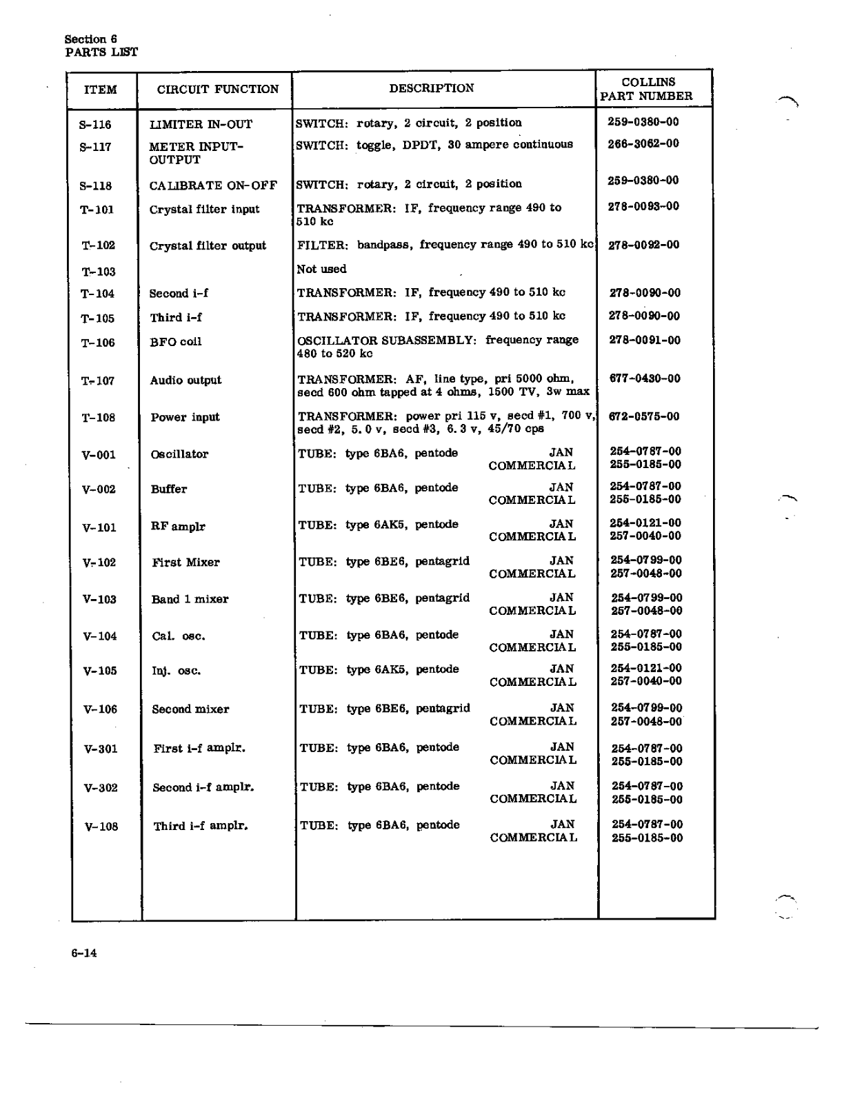 COLLINS 51J-4 User Manual (PAGE 63)