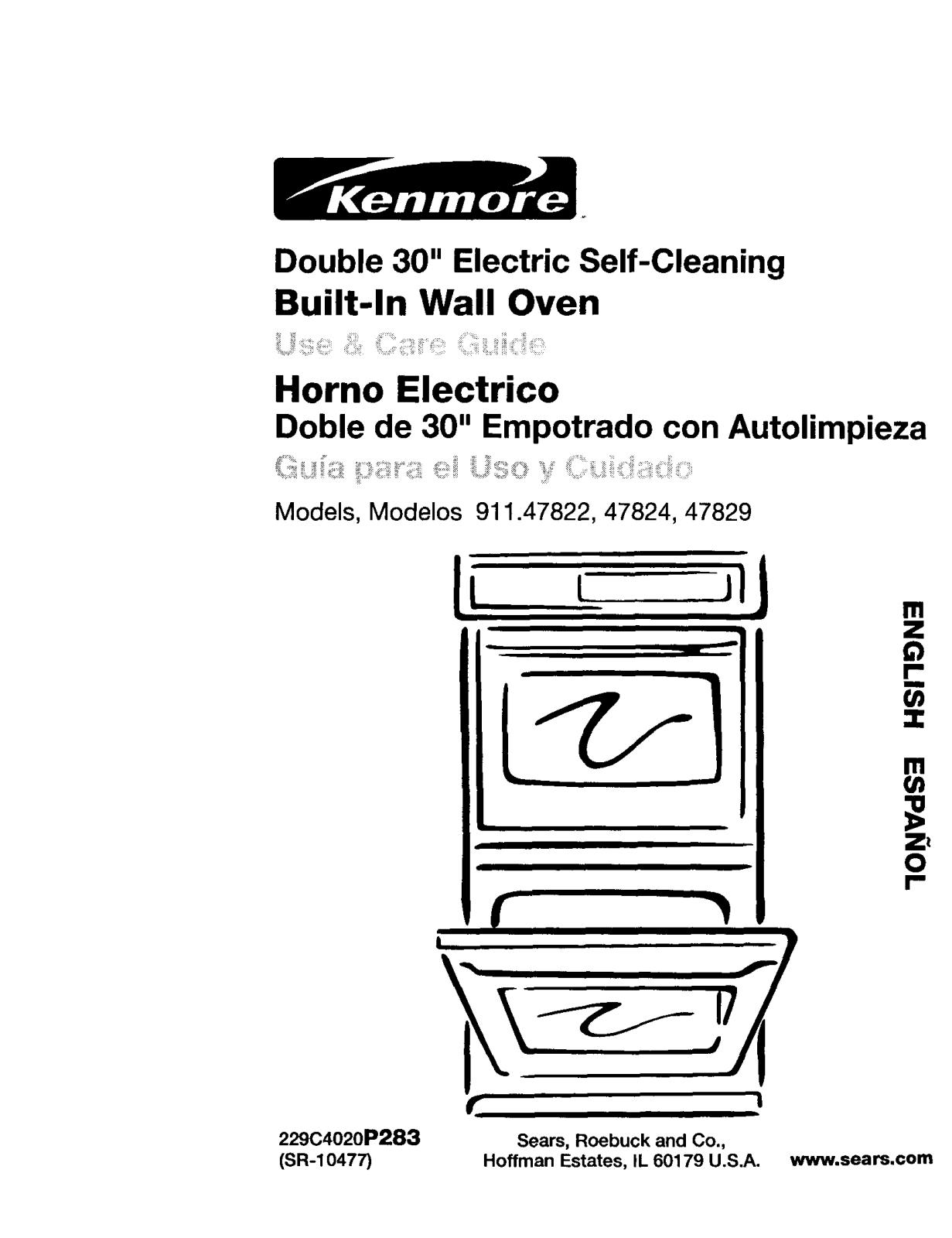 Kenmore 91147822100, 91147824100, 91147829100 Owner’s Manual