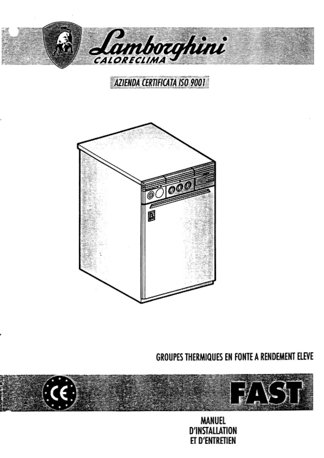 Lamborghini FAST User Manual