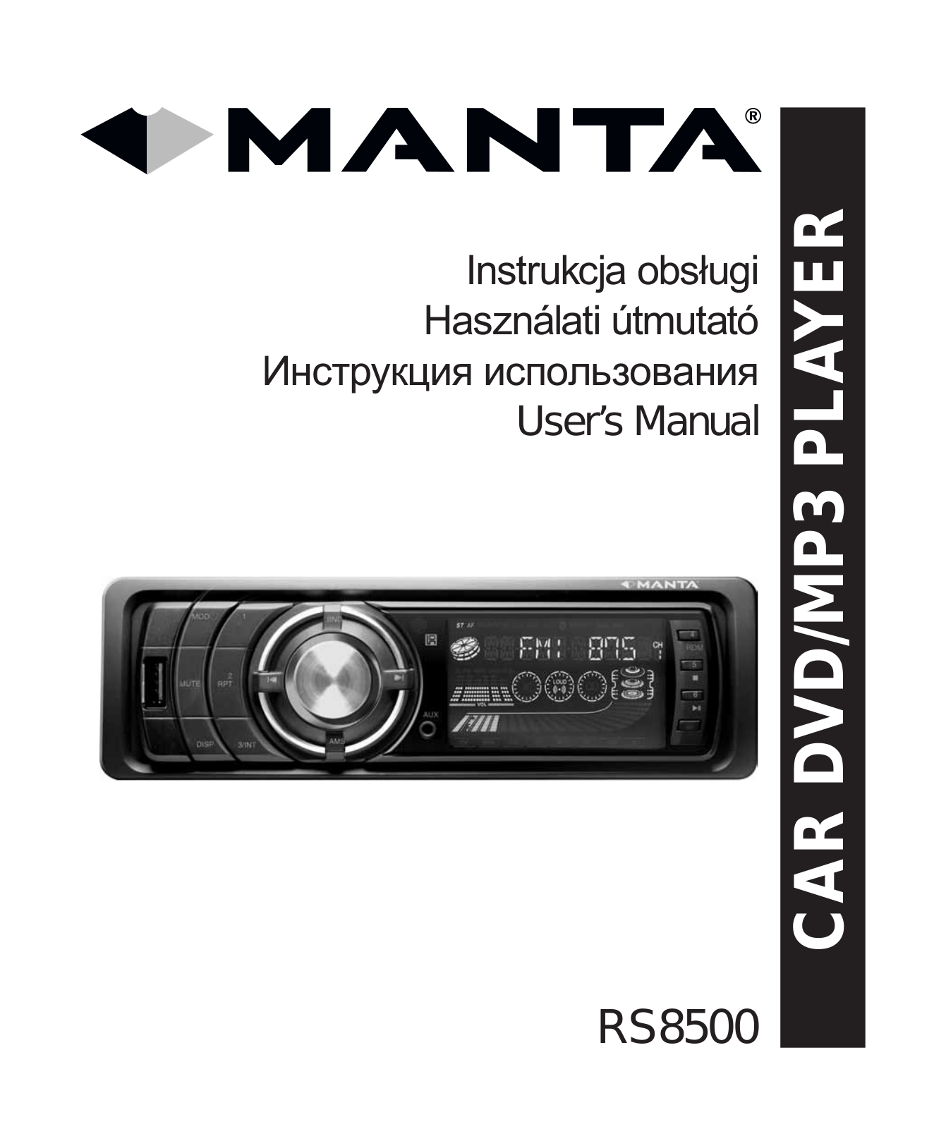 Manta RS8500 User Manual