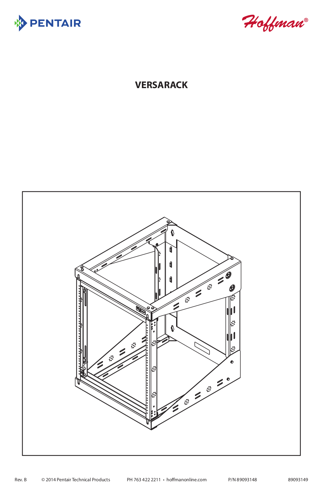 HOFFMAN VERSARACK Manual - ManualMachine.com