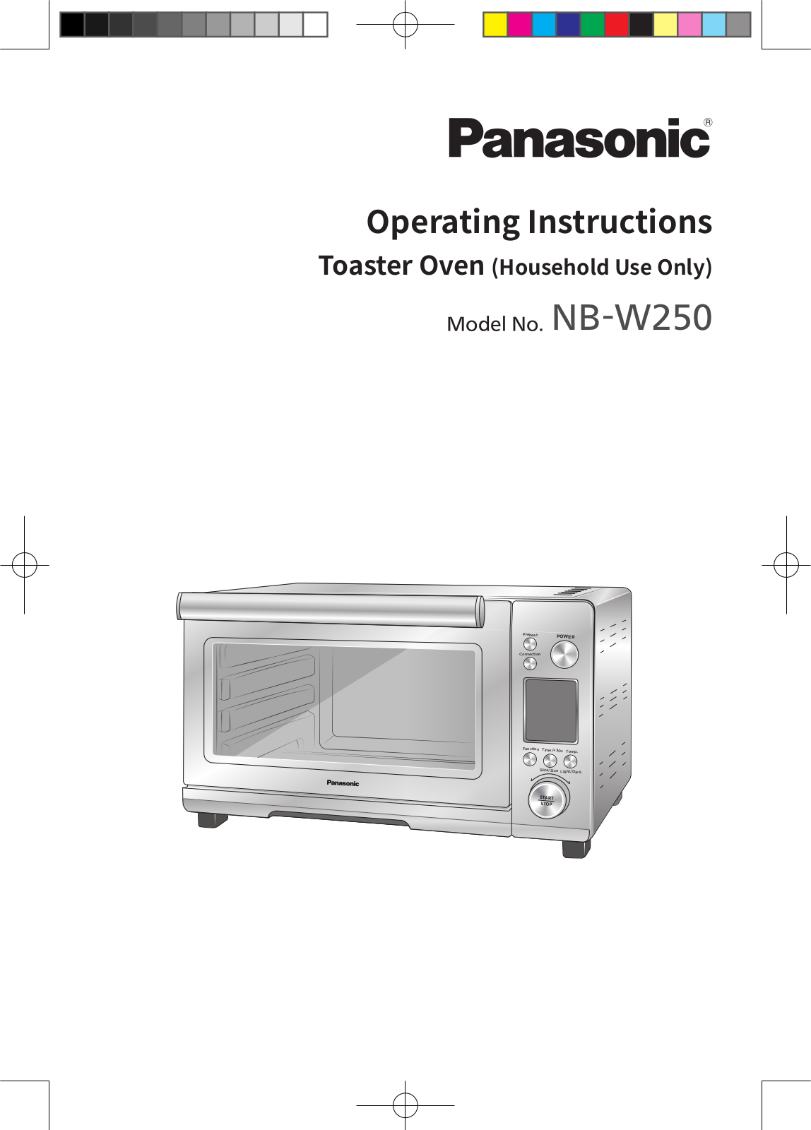 Panasonic nb-w250s Operation Manual