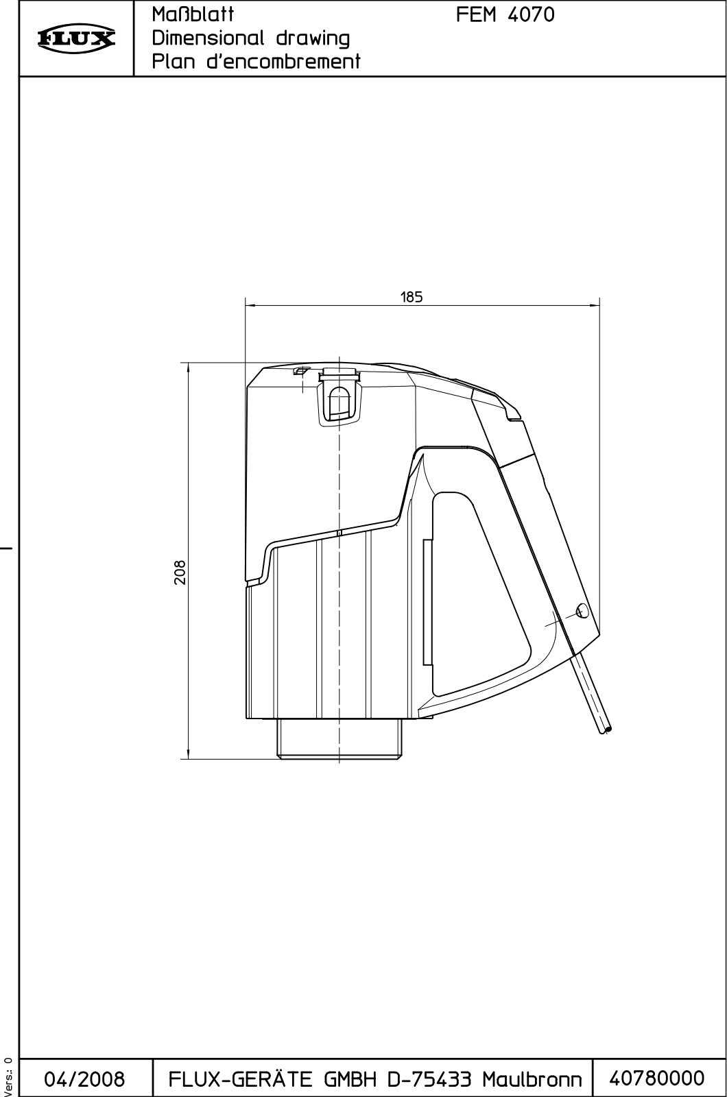 FLUX FEM 4070 Schematic - ManualMachine.com