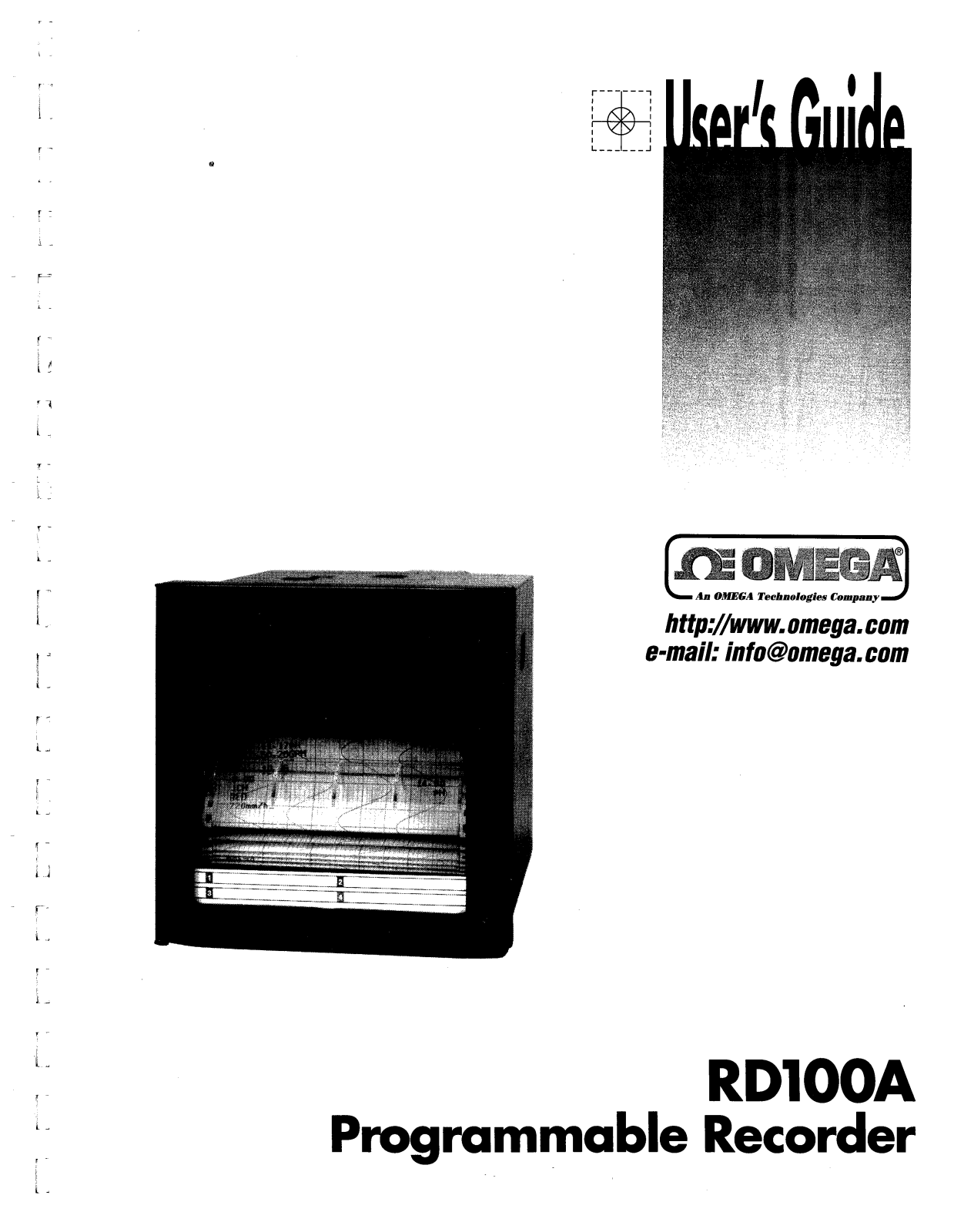 Omega Products RD100A Installation  Manual