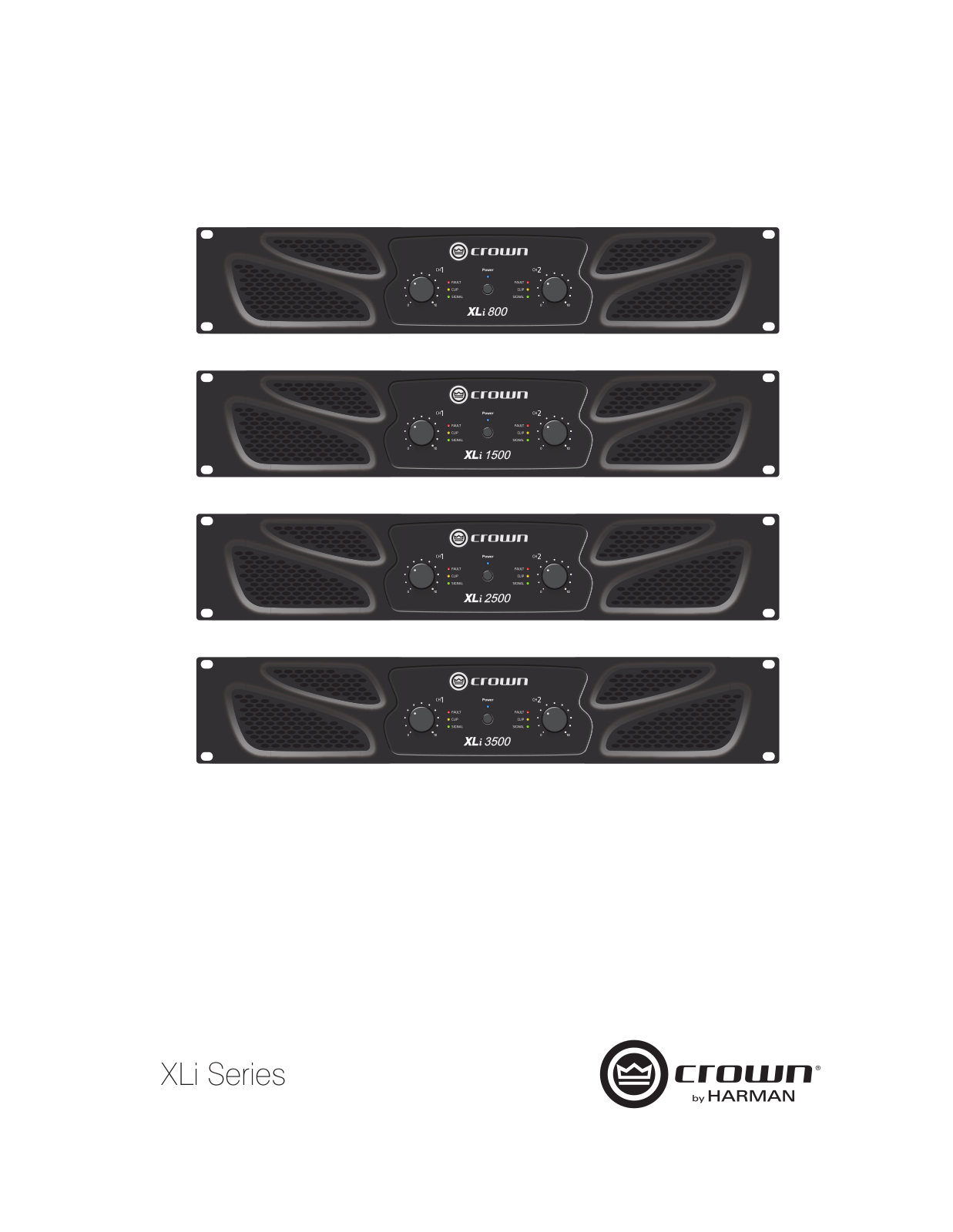 Harman XLI800, XLI1500, XLI2500, XLI3500 User Manual