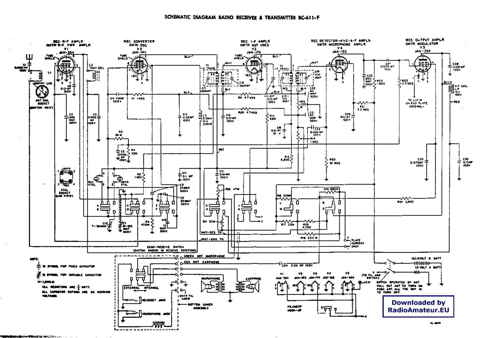 Pozosta BC-611F Schematic