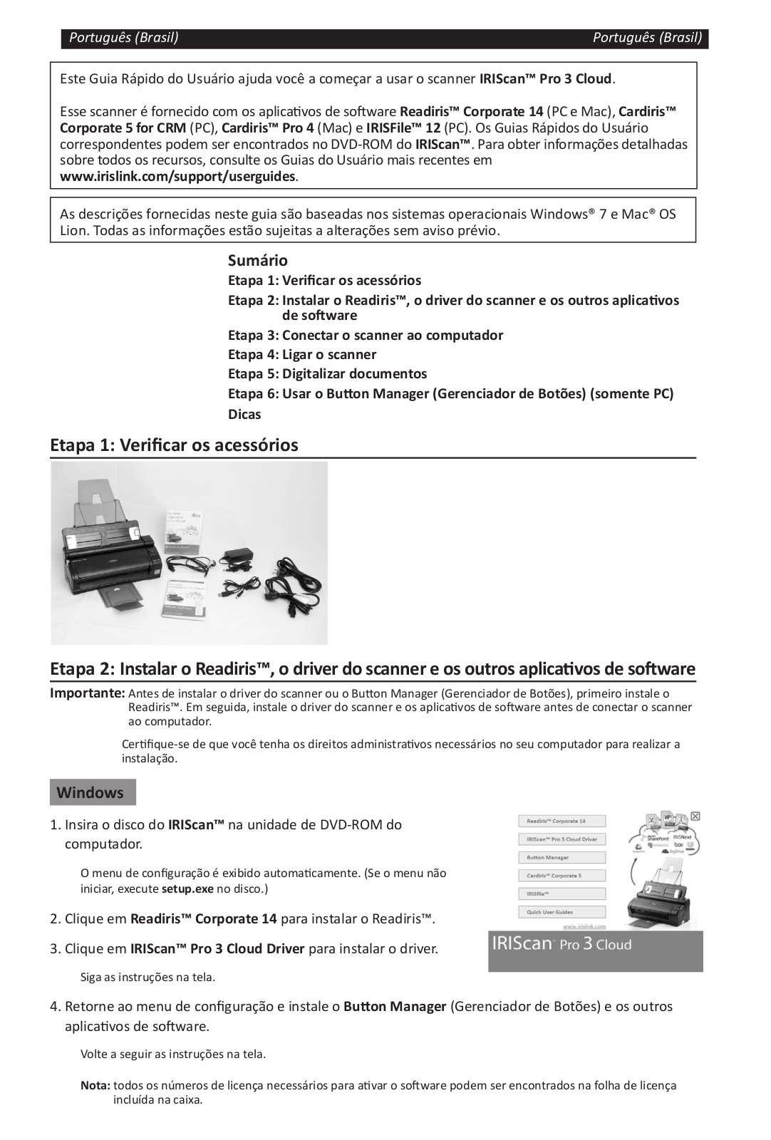 Iris SCAN PRO 3 WIFI