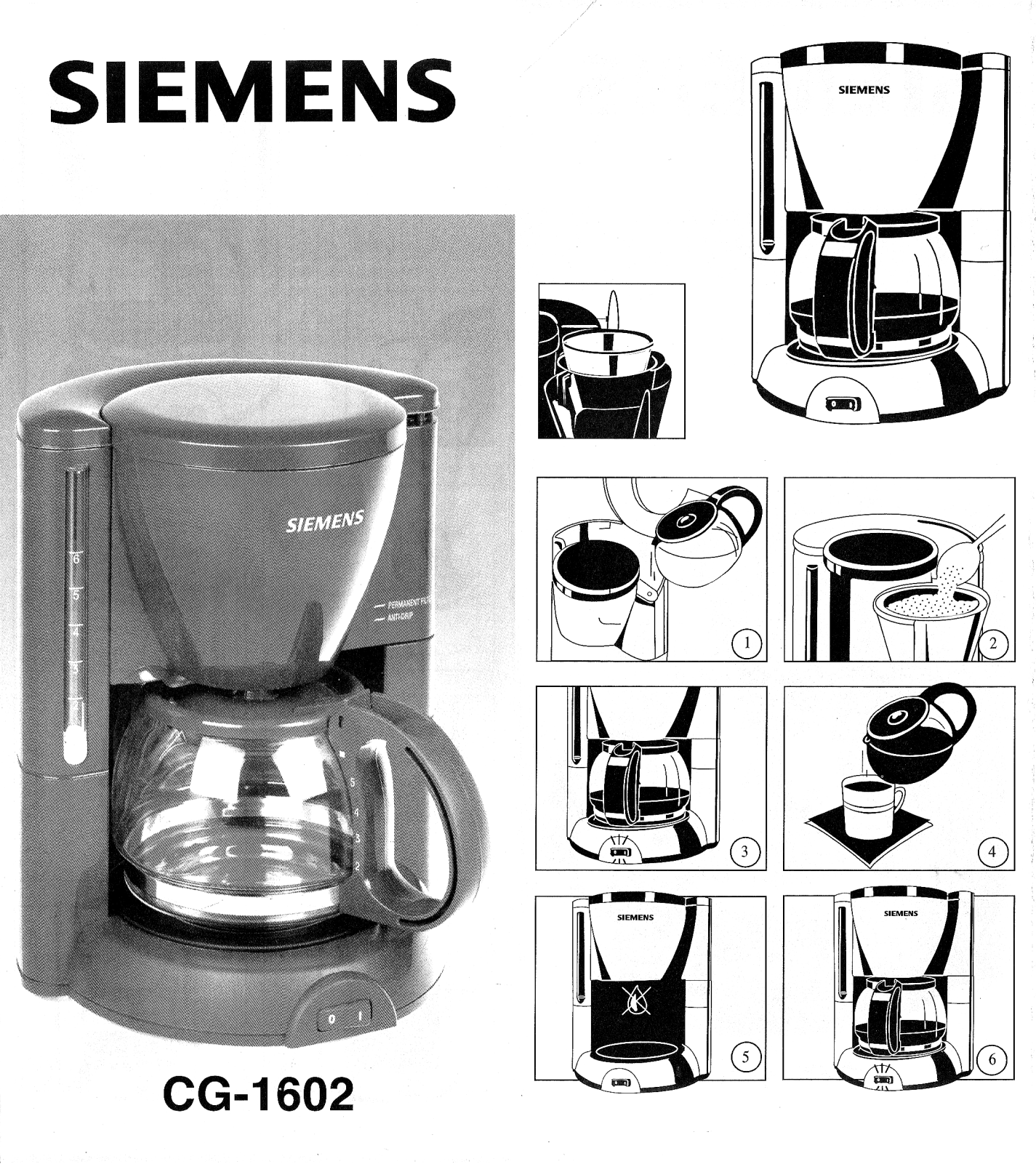 Siemens CG-1602 User Manual