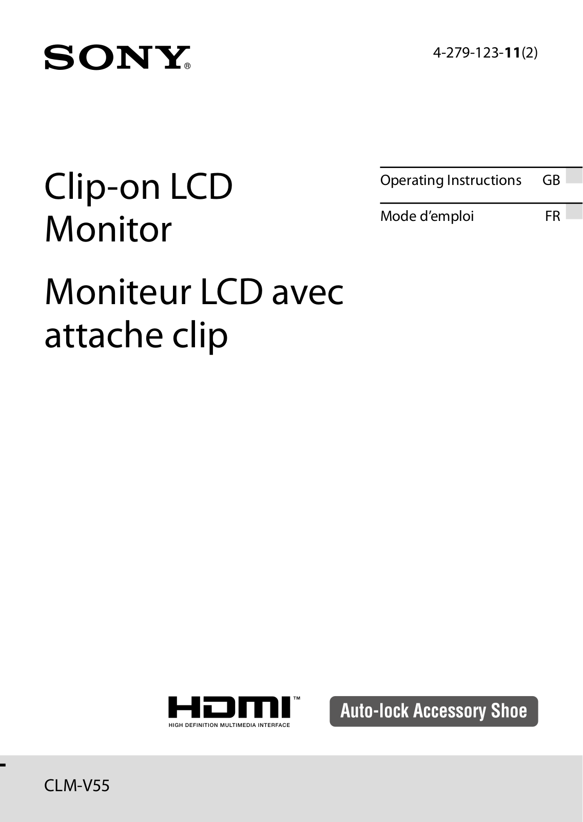 Sony CLMV55 User Manual