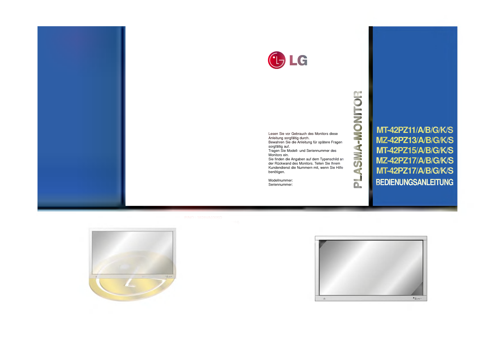 LG MZ-42PZ17 User Guide