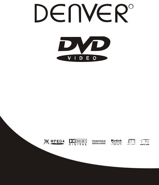 Denver DVD-7778D Instruction Manual