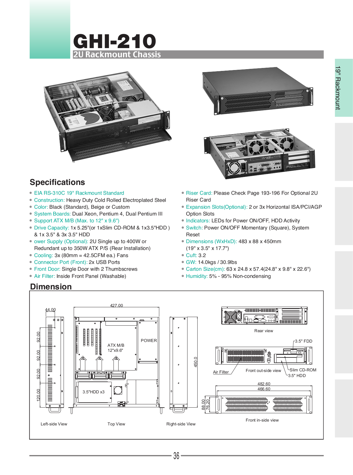 Impulse GHI-210 User Manual