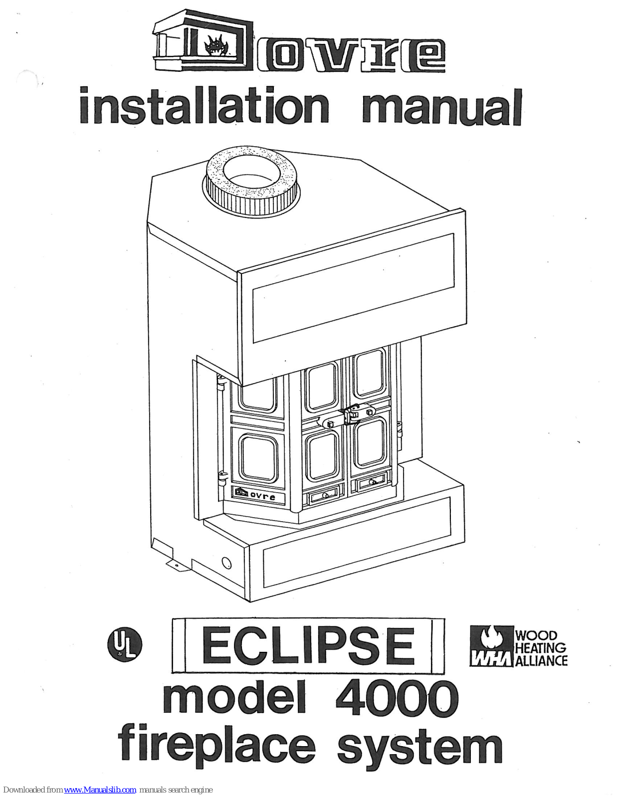 Dovre Eclipse 4000 Installation Manual