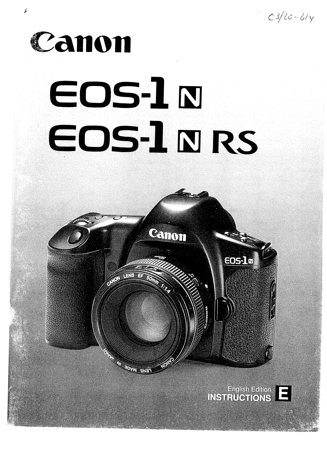 Canon 1N, 1N RS User Manual