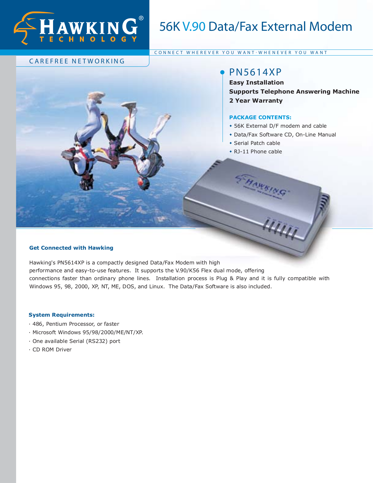 Hawking PN5614XP BROCHURE