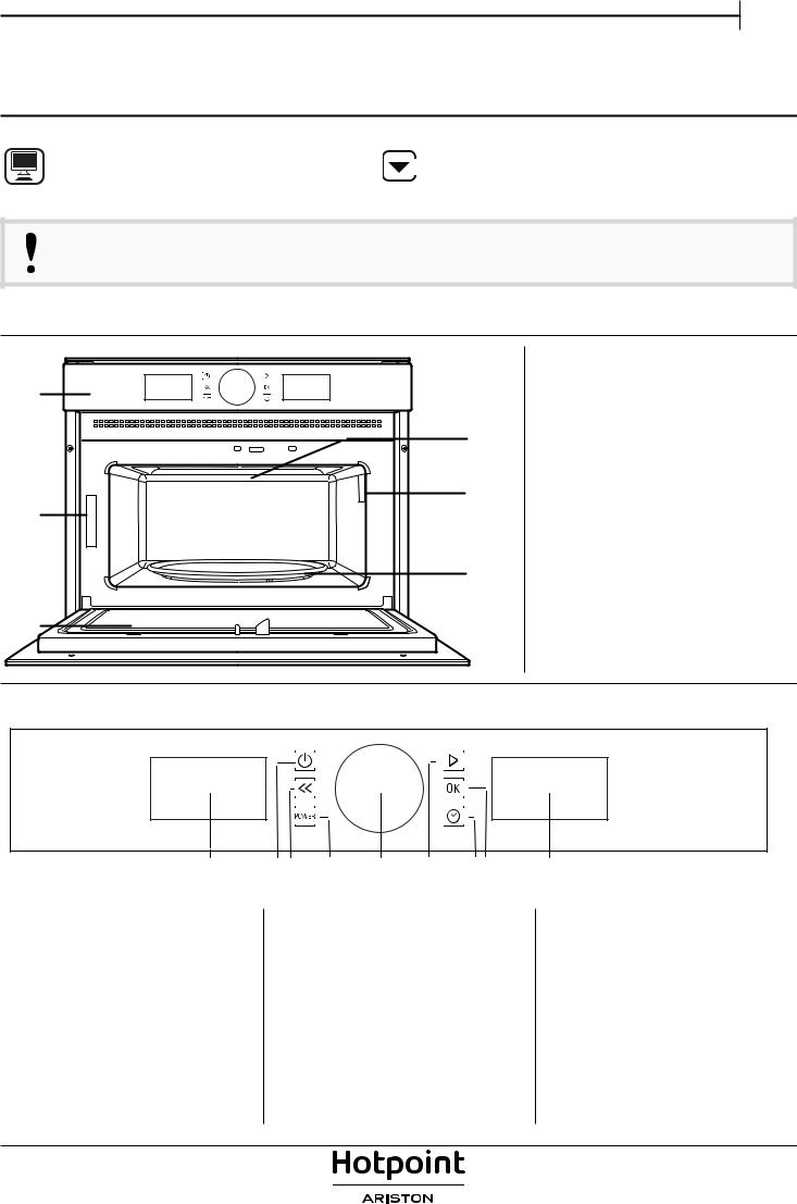 HOTPOINT/ARISTON MD 554 IX HA Daily Reference Guide