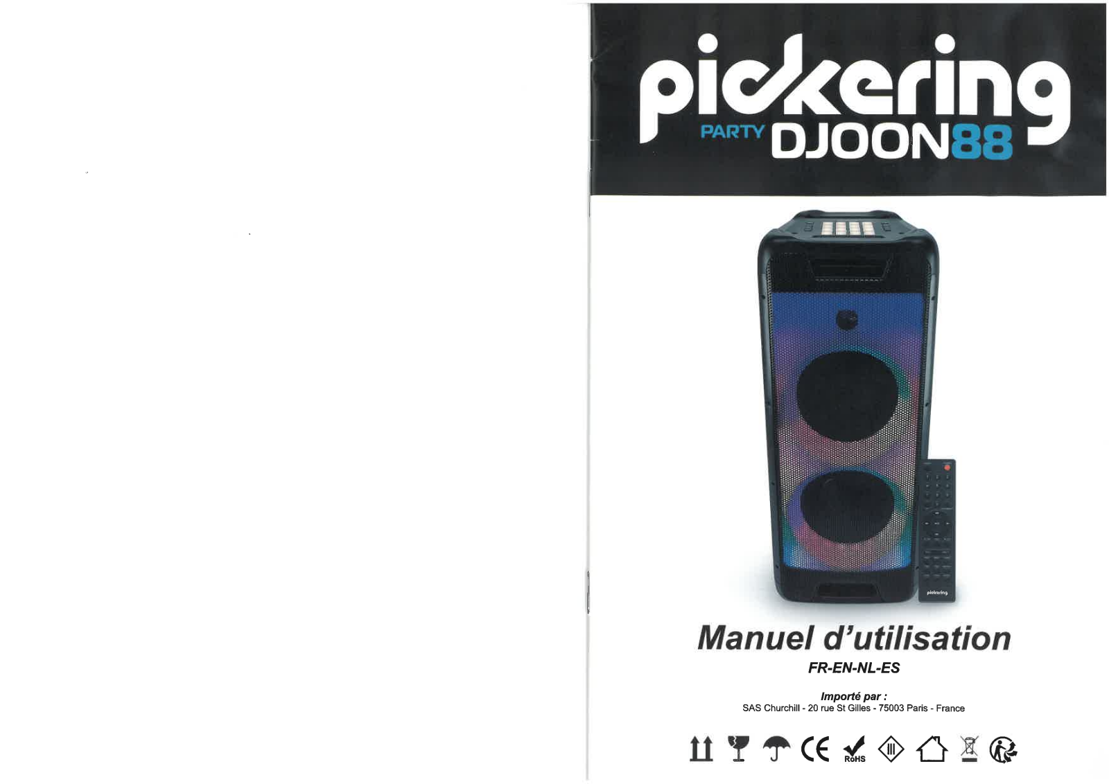 pickering PARTY DJOON88 User guide - ManualMachine.com