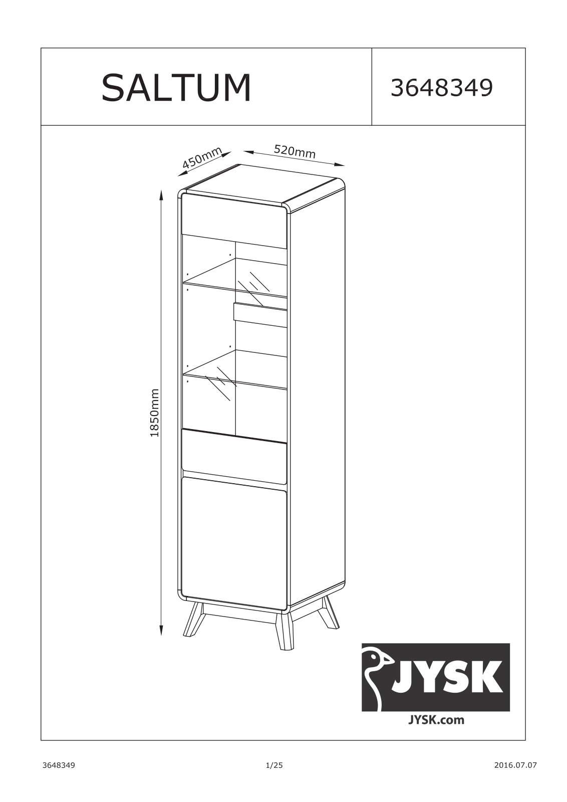 JYSK Saltum User Manual